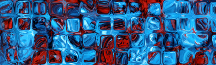 Liquid marble texture design, colorful marbling surface, blue and red lines, vibrant abstract digital paint design