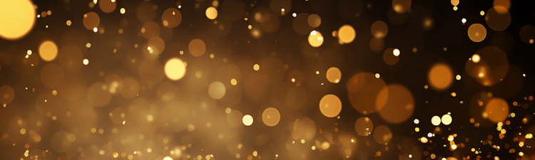 Light Christmas Golden Luxury Glitter Background.
